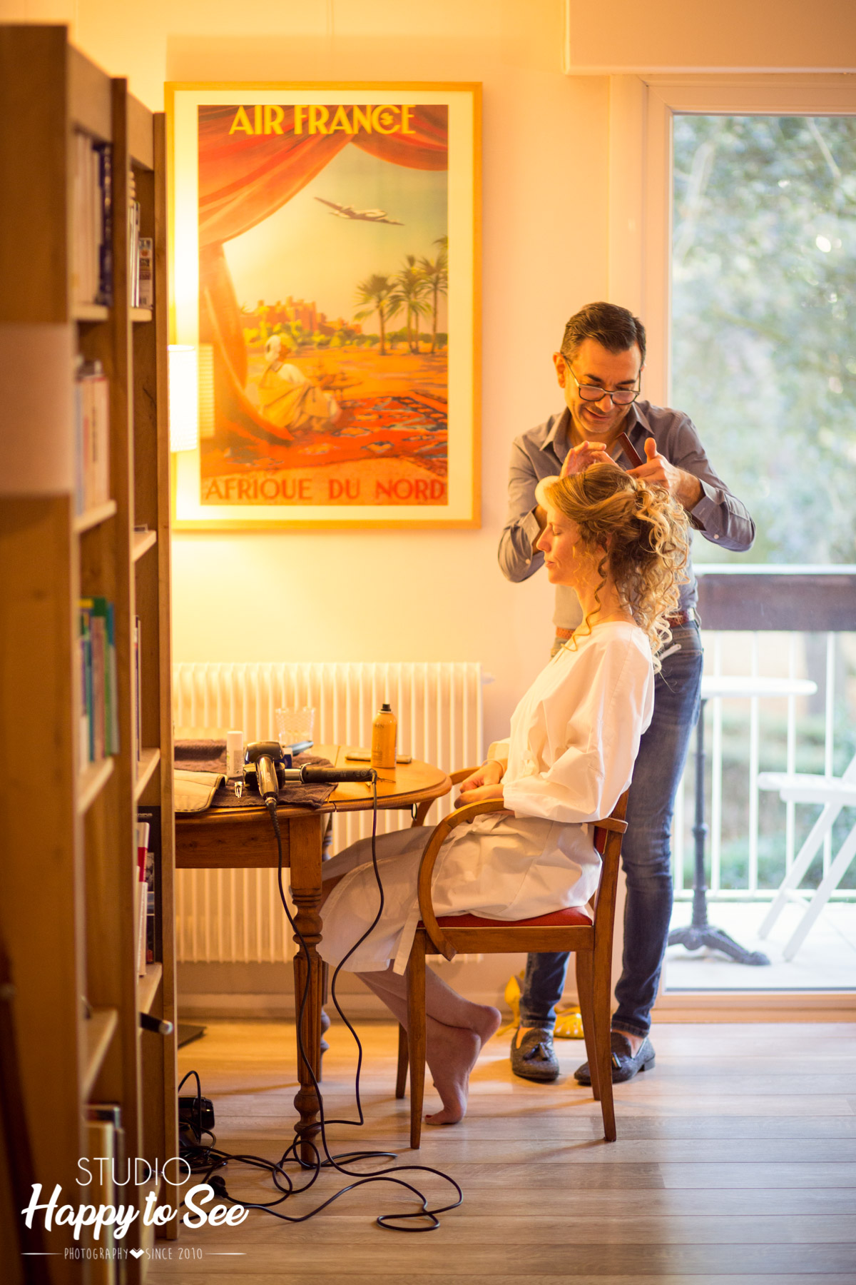 Preparatifs coiffure maquillage de la mariee photographe mariage toulouse albi