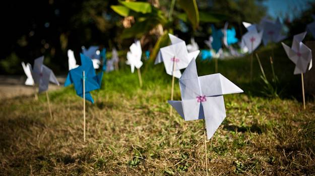 Reportage mariage décoration pour le vin d'honneur