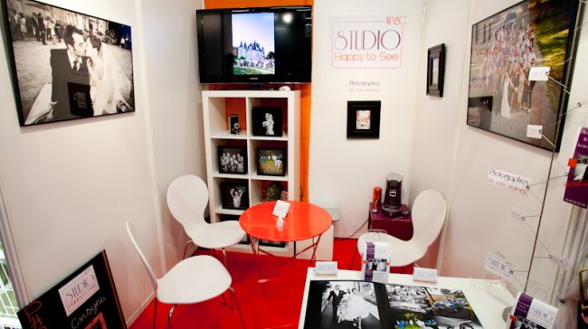 stand de studio Happy to See au salon du mariage à Toulouse