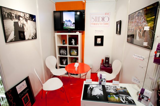 stand de studio Happy to See au salon du mariage à Toulouse