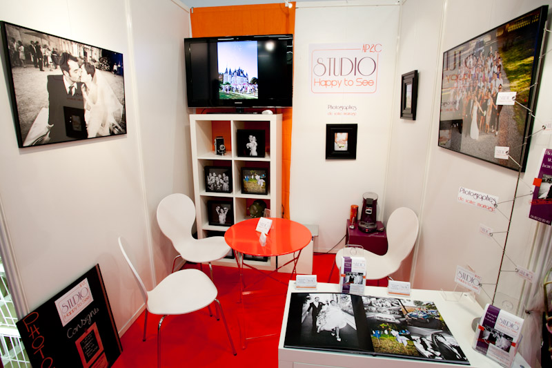 stand de studio Happy to See au salon du mariage à Toulouse