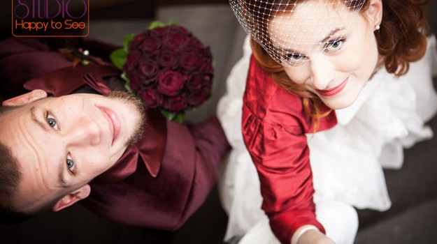 séance photo couple urbaine vinatge retro chic à Clermont Ferrand