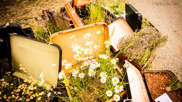 installations artistiques, poétiques et ludiques sur le thème "jardins"