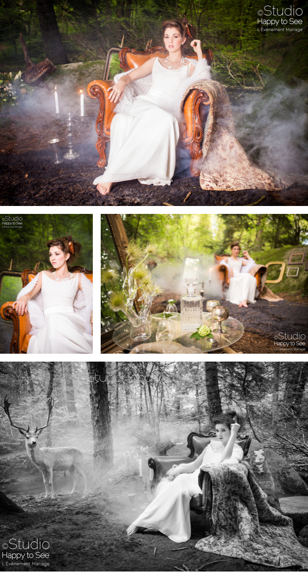 shooting photos avec l'Événement mariage et studio happy to See