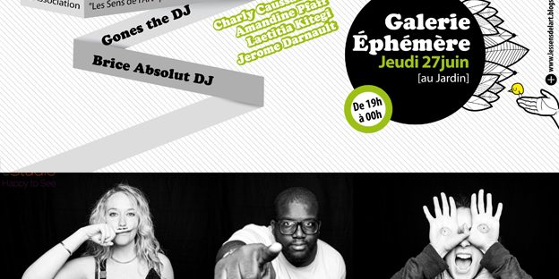 Studio Mobile à la soirée Galerie Éphémère à Toulouse. Studio Mobile à la soirée Galerie Éphémère à Toulouse en face de la péniche Samsara