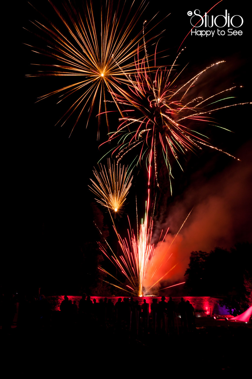 Feu d'artifice mariage