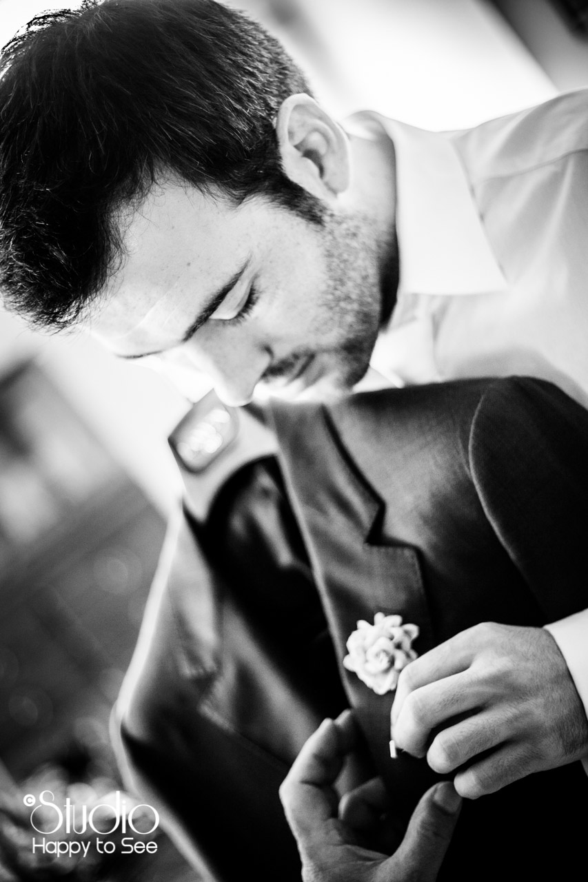 Preparatifs du marié