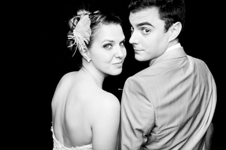 Studio Mobile Mariage N&B Photobooth