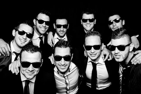 Studio Mobile Mariage N&B Photocall