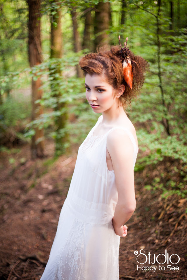 shooting mariage en foret