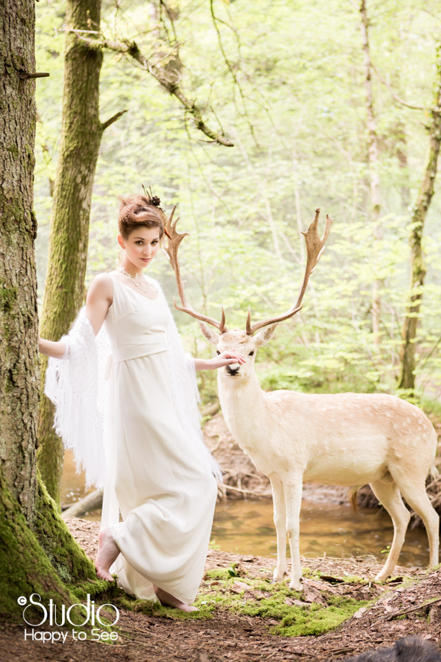 trash the dress en foret