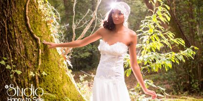 Shooting inspiration robe de mariée