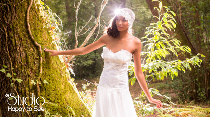 Shooting inspiration robe de mariée