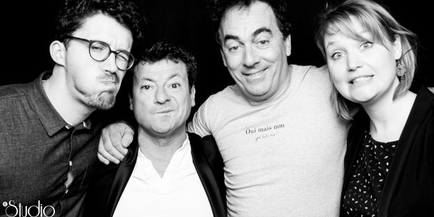 Studio Mobile Happy to See avec Les chevaliers du Fiel pour les Fous Rires de Toulouse.