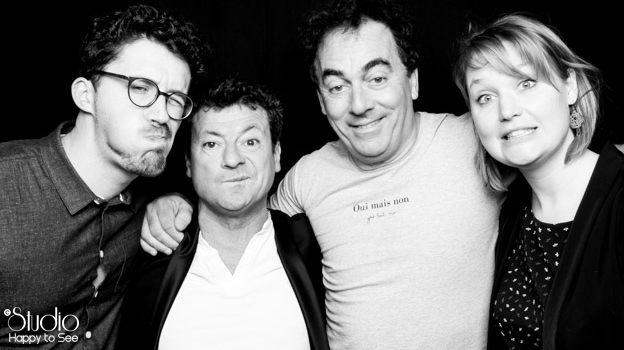 Studio Mobile Happy to See avec Les chevaliers du Fiel pour les Fous Rires de Toulouse.