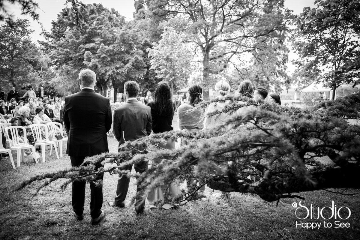 Reportage Mariage ceremonie laique Domaine les jardins de ronsac