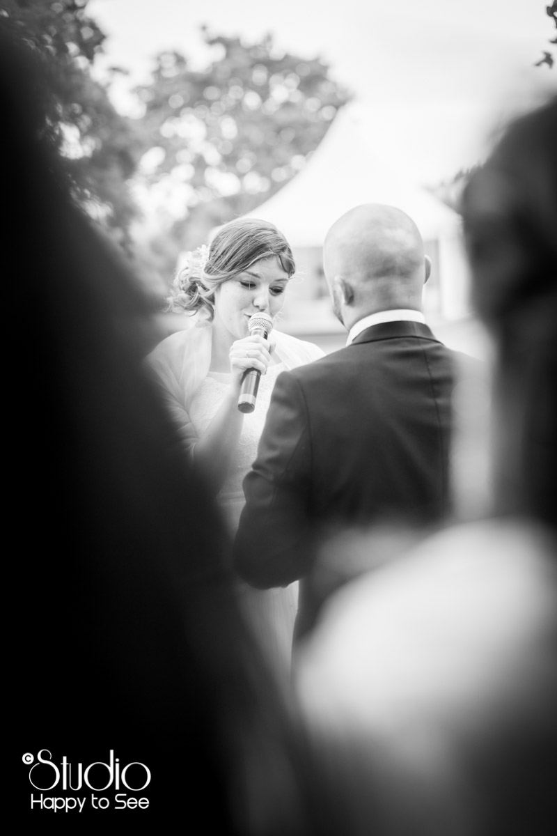Reportage Mariage ceremonie laique Domaine les jardins de ronsac