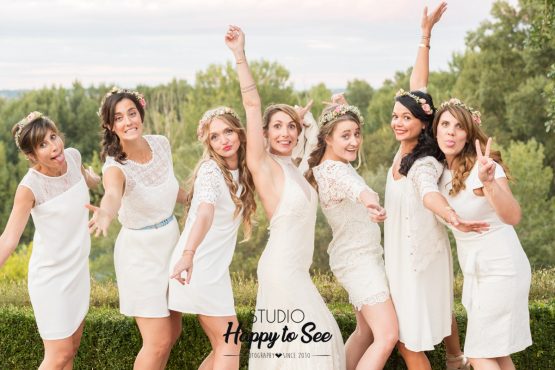mariage boheme chic toulouse demoiselles d'honneur