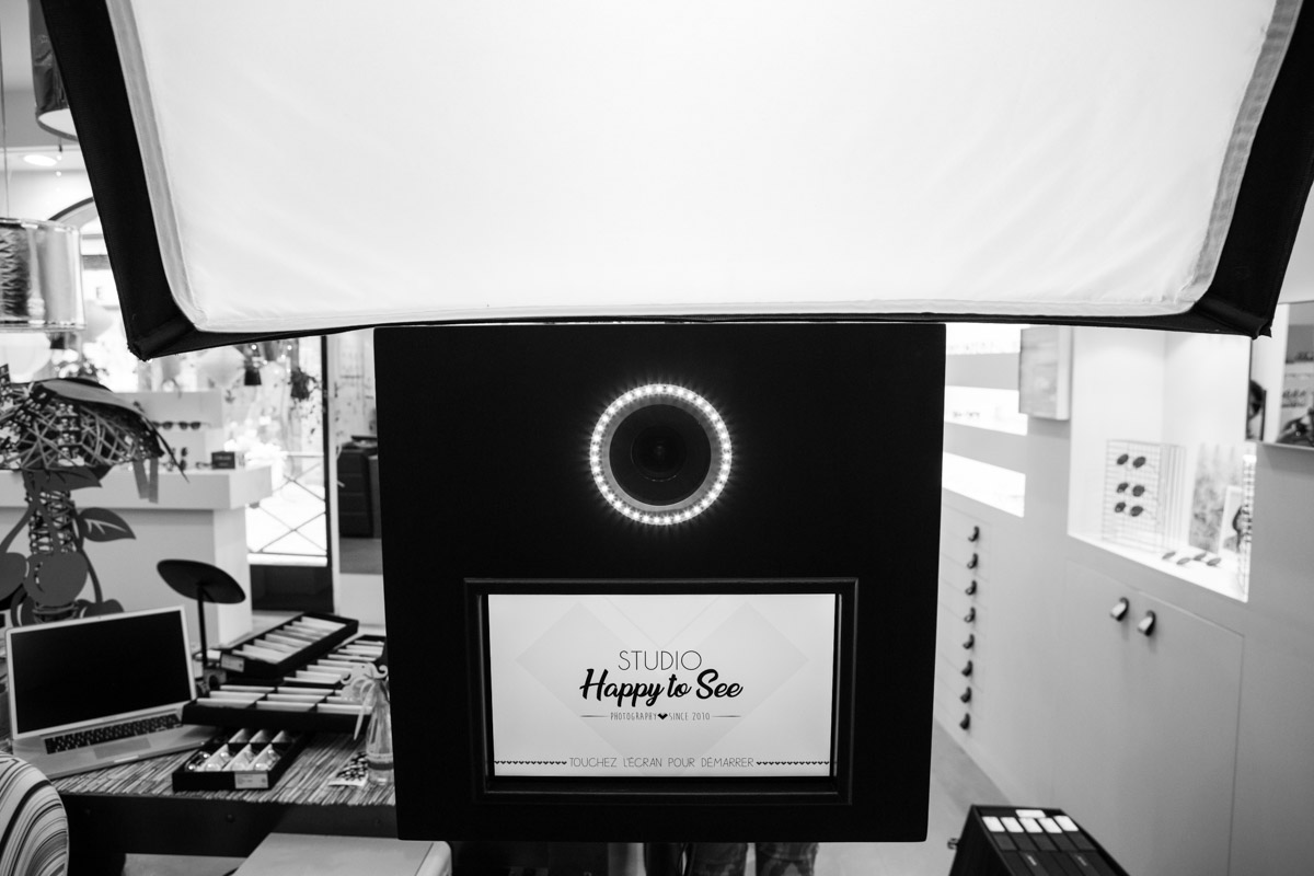 Photobooth opticien Les Lunettes d'Agnes Montauban