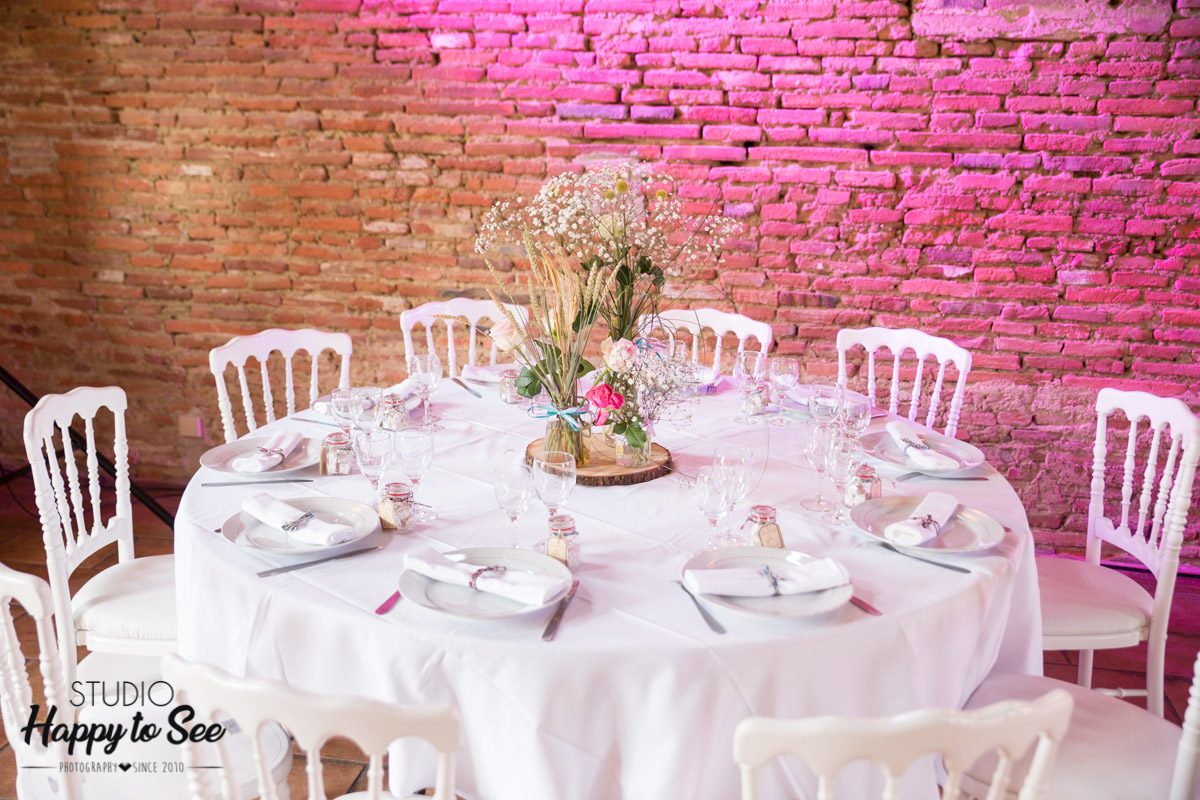 decoration champetre table mariage