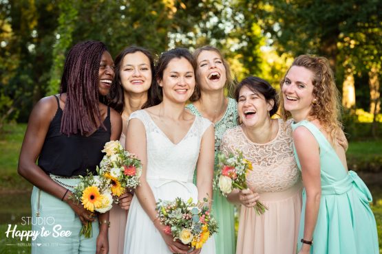 Dress code demoiselle d'honneur mariage coloré