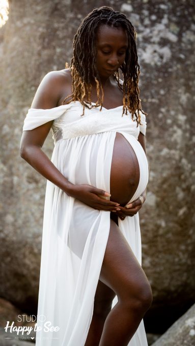 Seance Photo Grossesse Foret Sidobre Photographe Albi