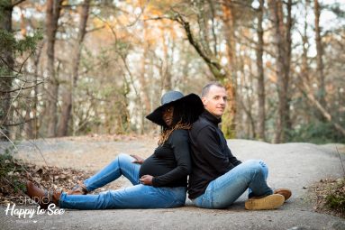 Seance Photo Grossesse Foret Sidobre Photographe Albi