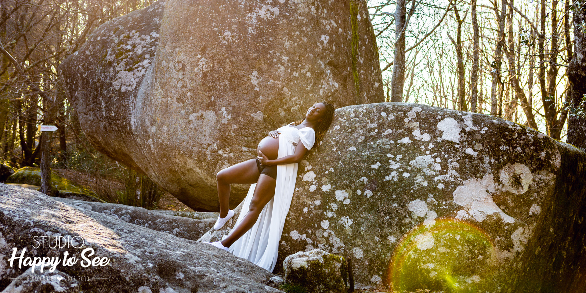 Seance Photo Grossesse Sidobre Tarn Photographe Albi